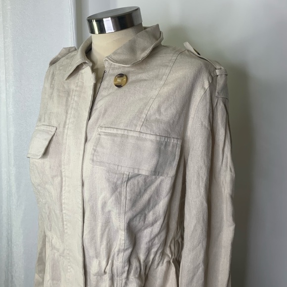 Laundry By Shelli Segal "Utility Safari" jacket. - Picture 5 of 11